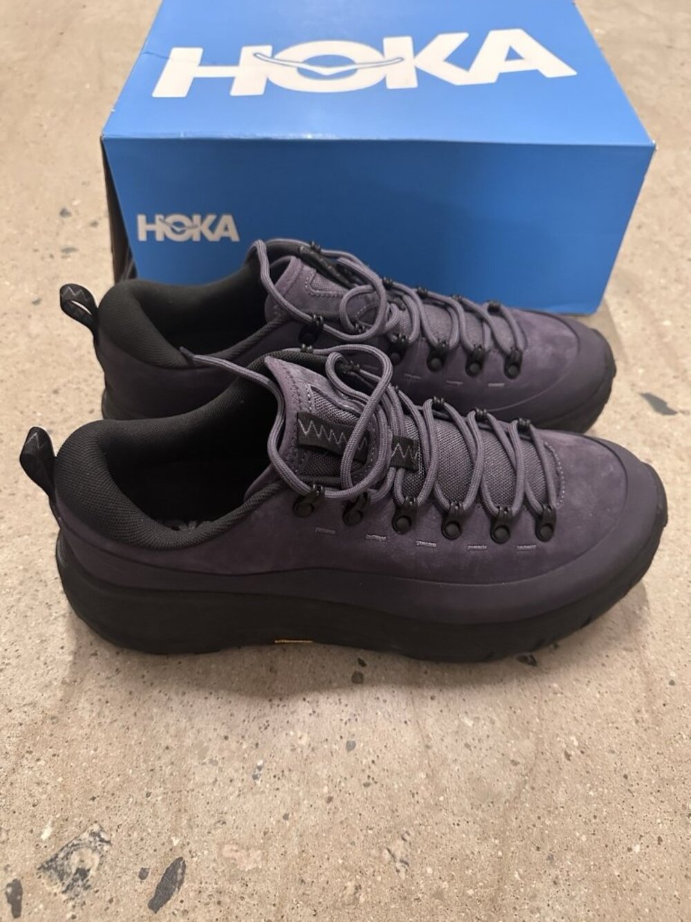 HOKA U Tor Summit Sneakers Squid Ink Dark Blue - Picture 9 of 12